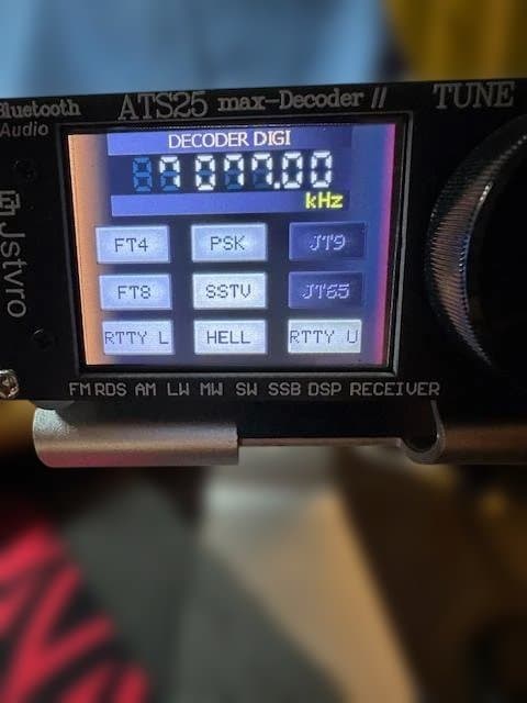 マルチバンドレシーバーATS25 Max Decoder II（週末まで）