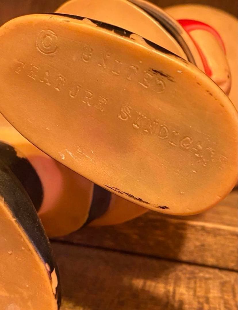 1958年ビンテージ✨ハンガーフォード　チャーリーブラウン　ピーナッツ　ソフビ