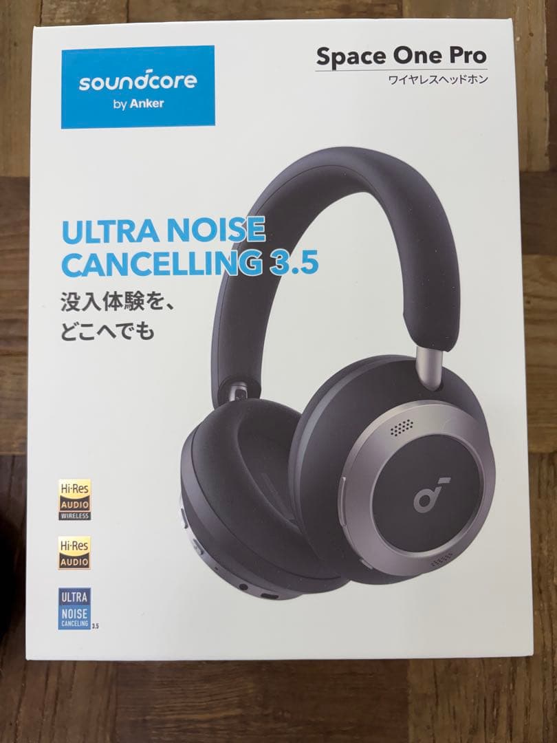 Anker Soundcore Space One Pro ワイヤレスヘッドホン