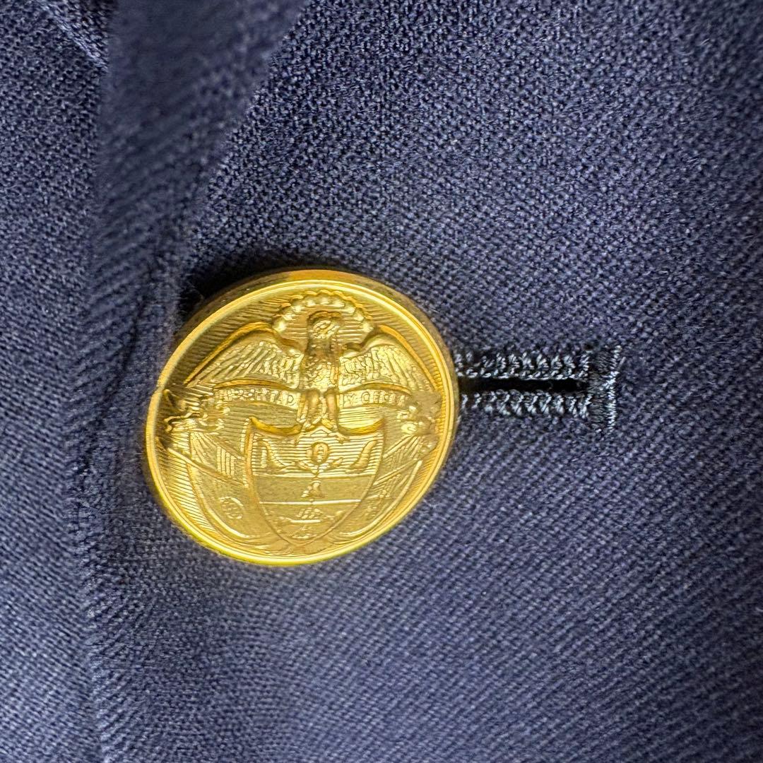 美品　ラルフローレン　紺ブレ　ジャケット　金ボタン　11号　インパクト21