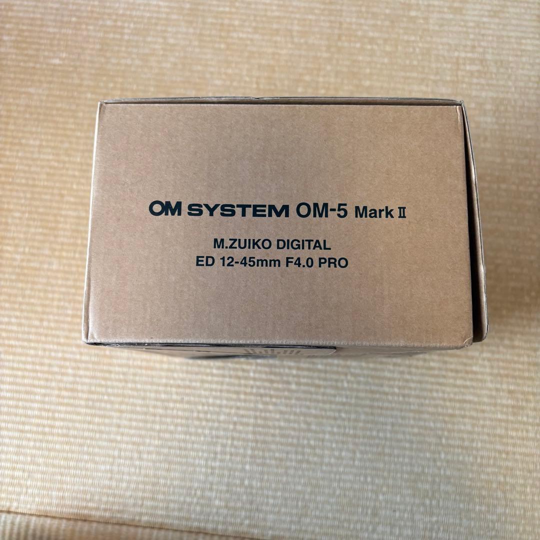 【即納 新品】OM-5 Mark II サンドベージュ 12-45mm F4.0