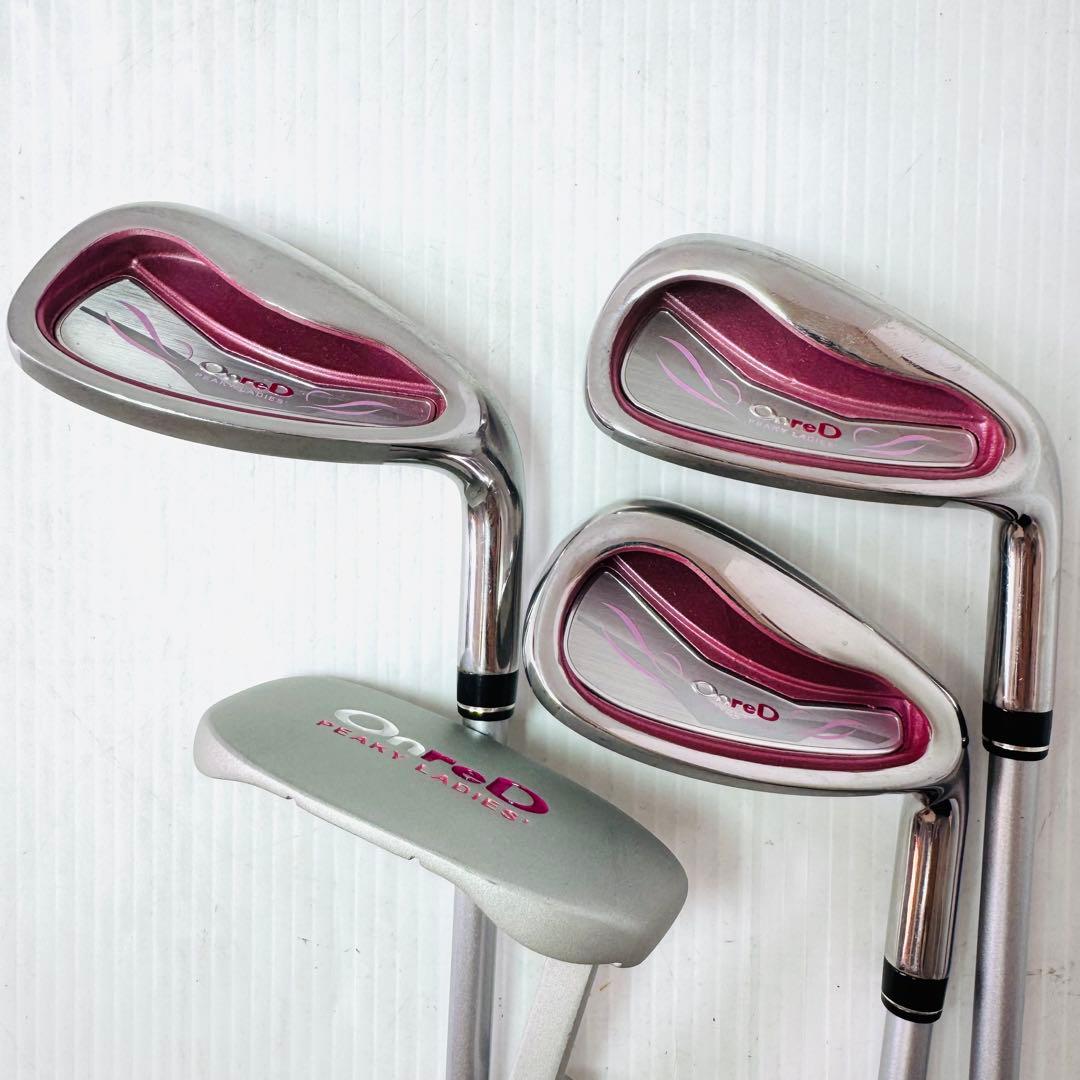 【美品】レディース ゴルフクラブセット OnreD ハーフセット　女性 初心者