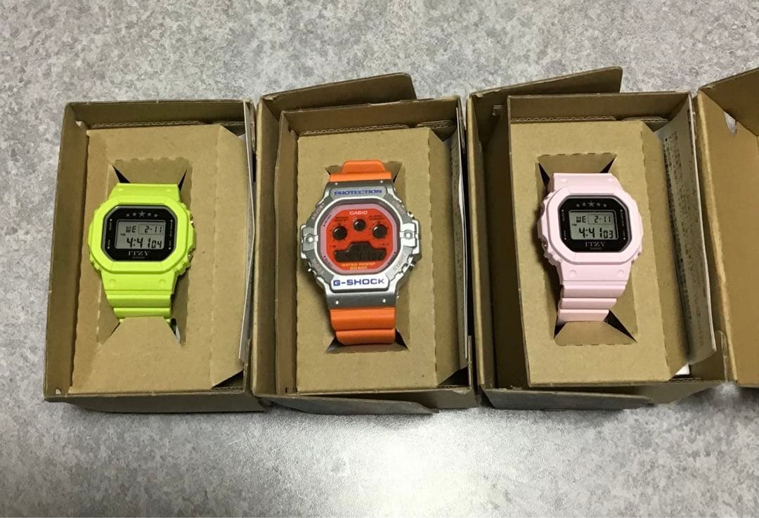 CASIO-Gショック　3点セット