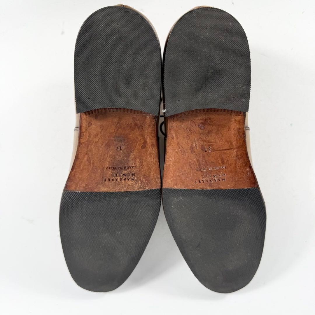 MARGARET HOWELL isea マーガレットハウエル　レースアップ　茶