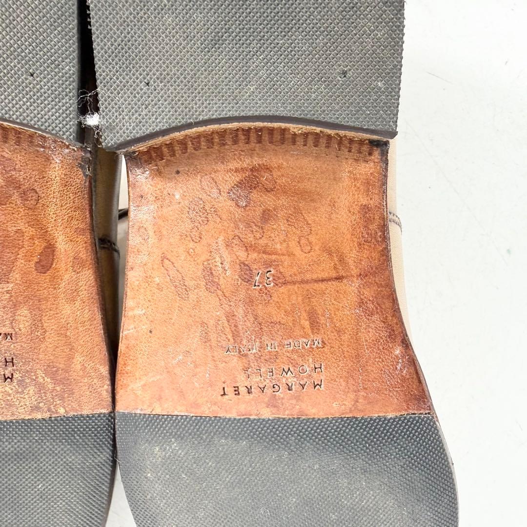 MARGARET HOWELL isea マーガレットハウエル　レースアップ　茶