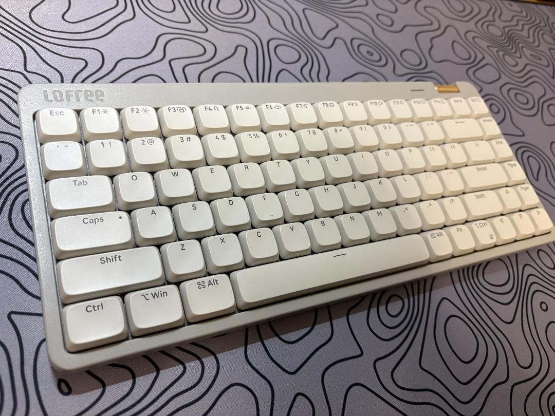 【美品】Lofree Flow Lite 84 英语配列 マーブル