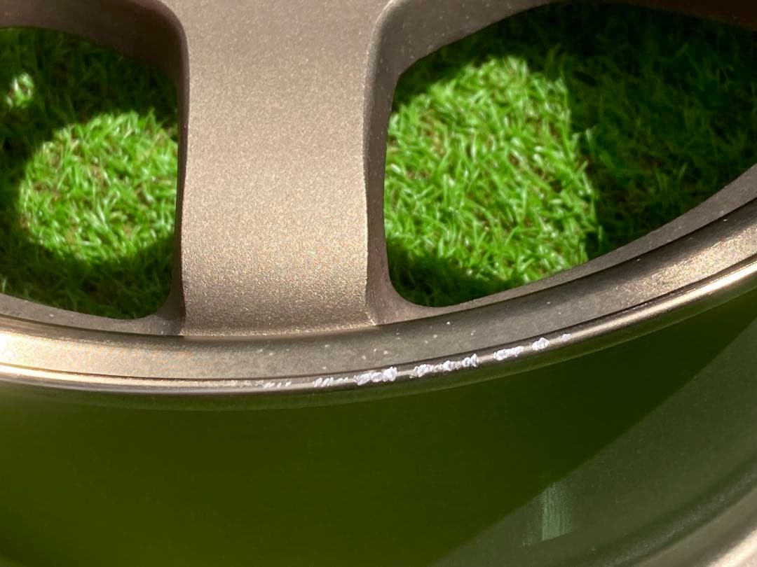 AZ-1のフロントで使用 RAYS TE37 14インチ6J114.3ホイール