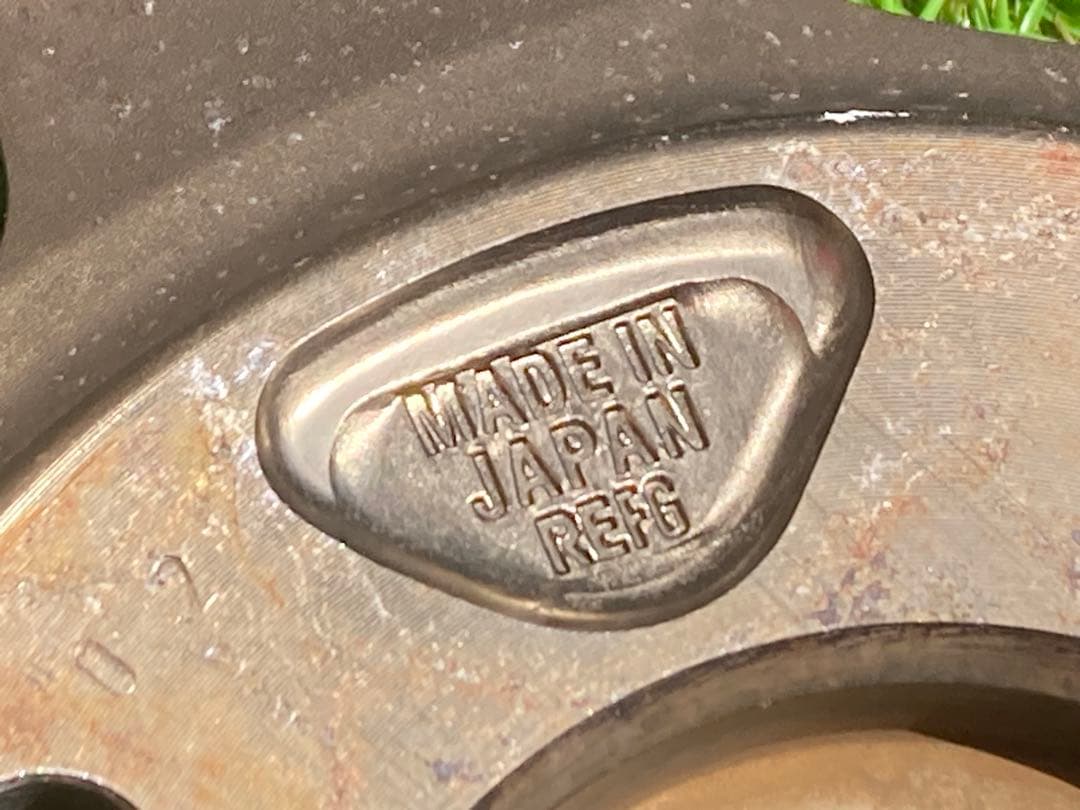 AZ-1のフロントで使用 RAYS TE37 14インチ6J114.3ホイール