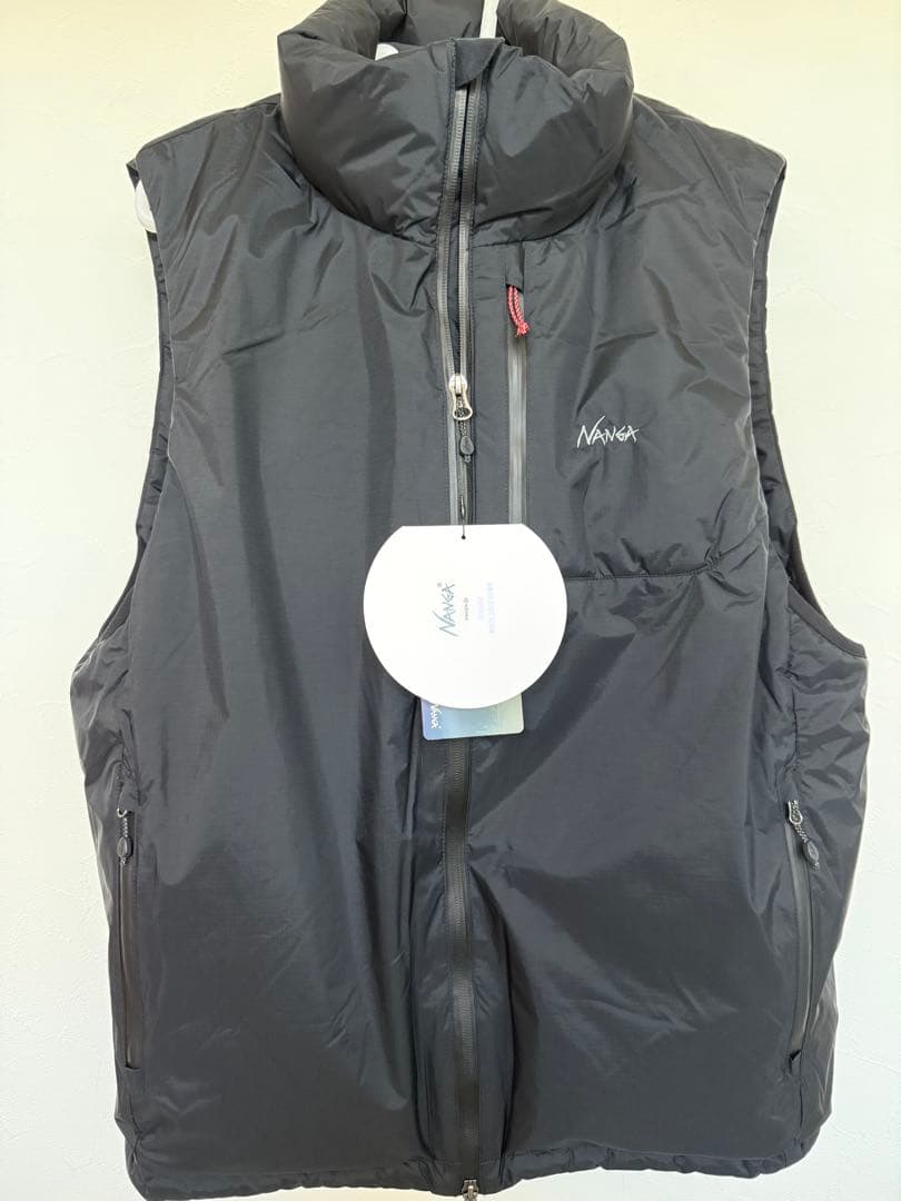 ナンガ　オーロラテック　ダウンベスト　ブラック/Lサイズ　未使用品