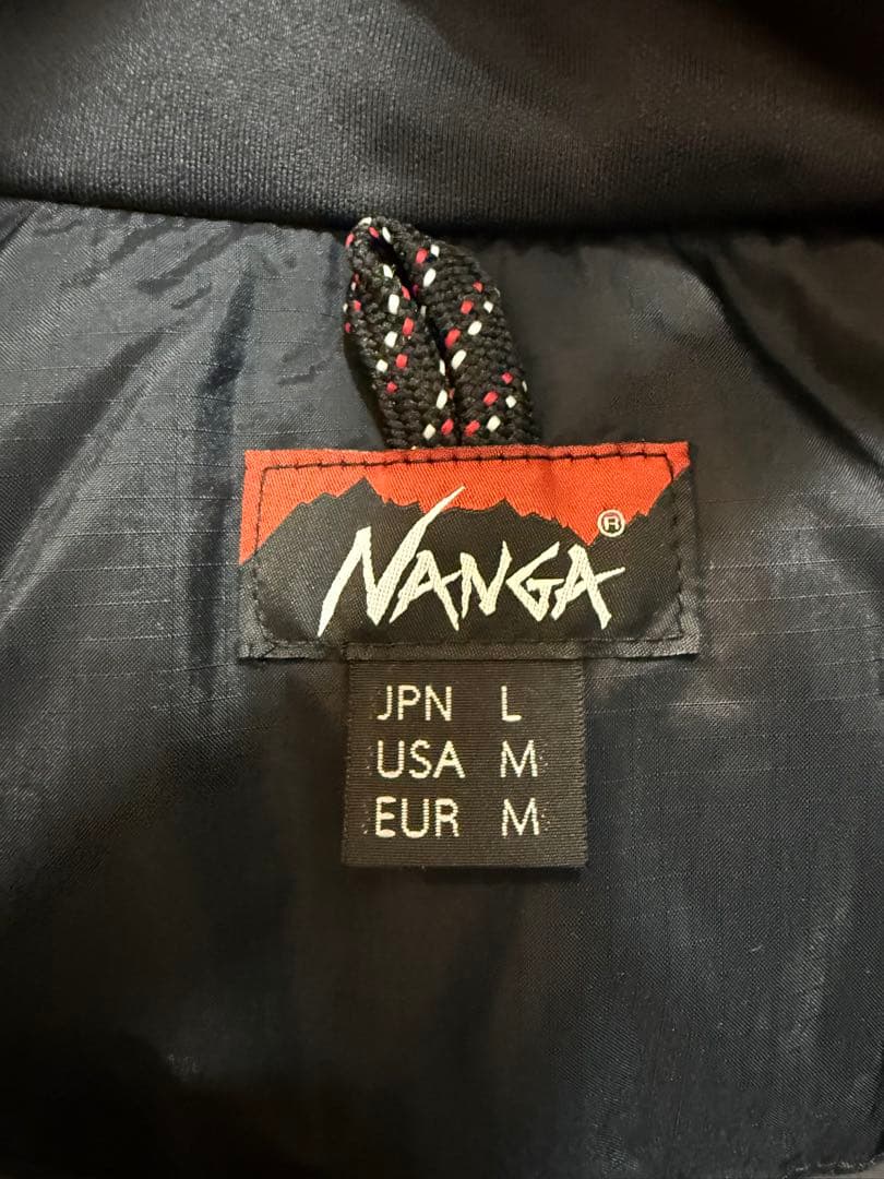 ナンガ　オーロラテック　ダウンベスト　ブラック/Lサイズ　未使用品