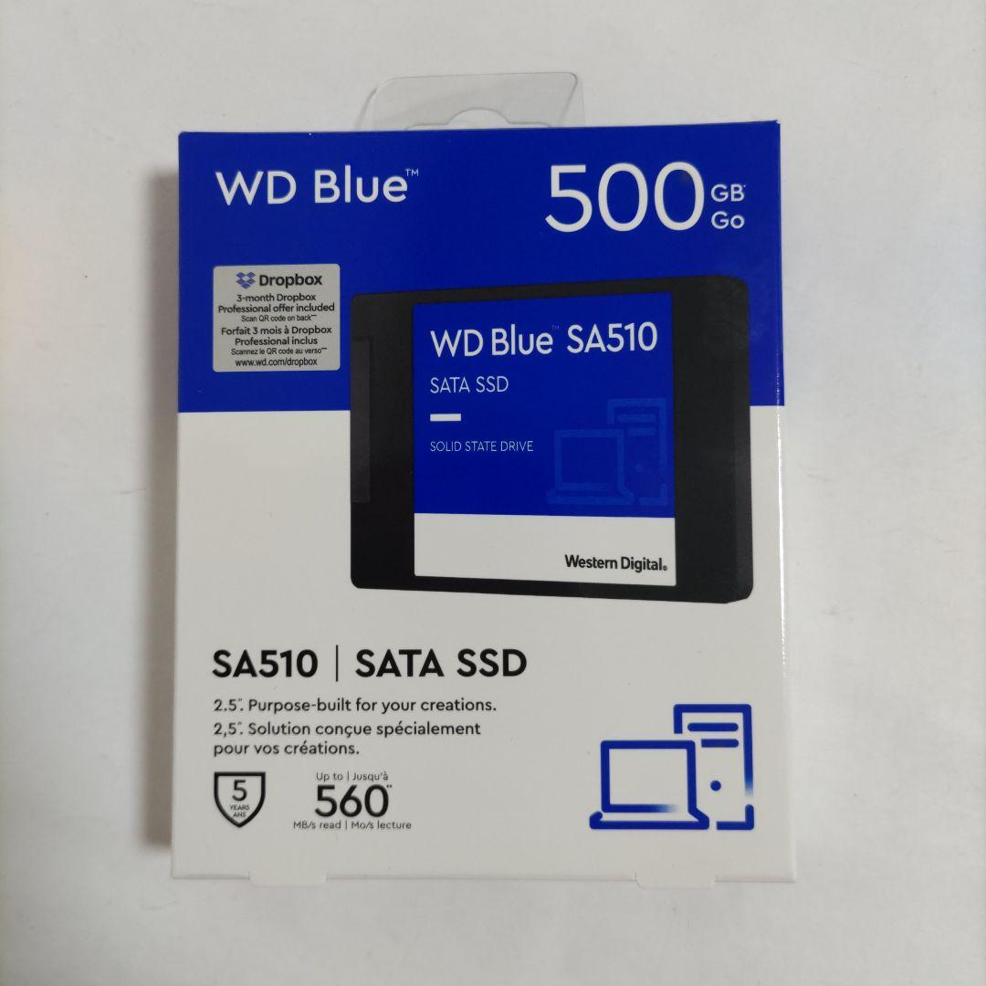 【新品未使用未開封】WD Blue SA510 500GB SATA SSD