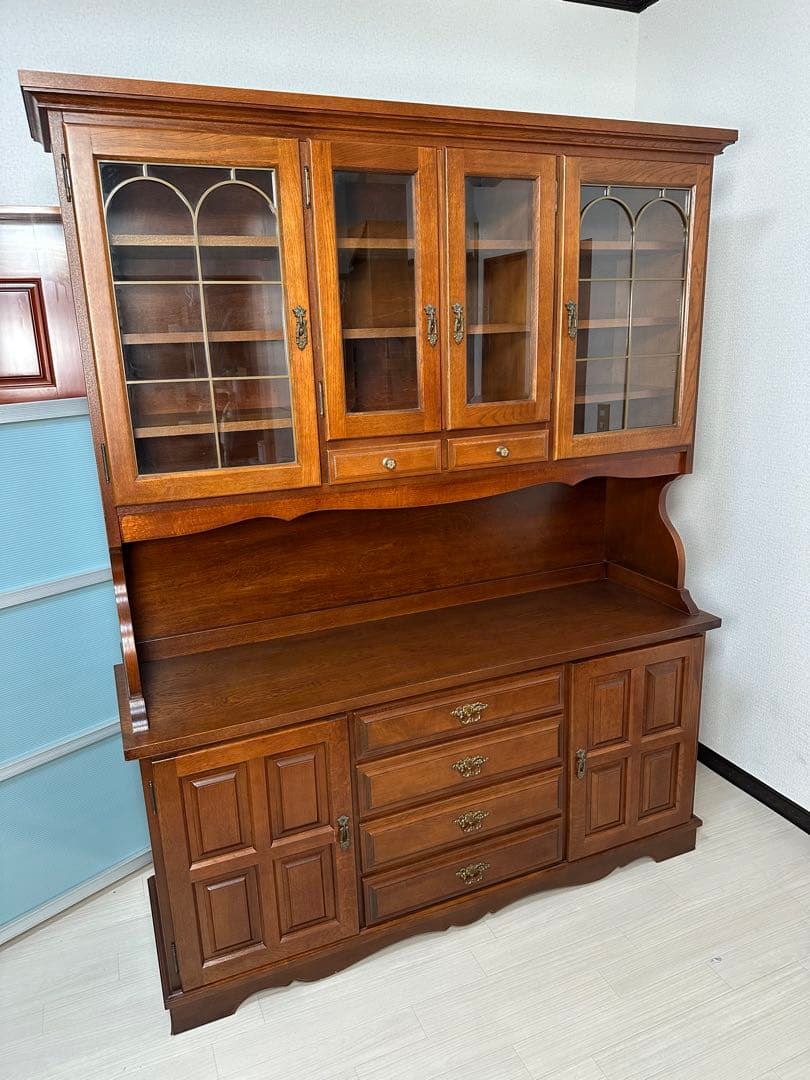 カリモク コロニアルシリーズ 食器棚 カップボード ダイニングボード ※i0※