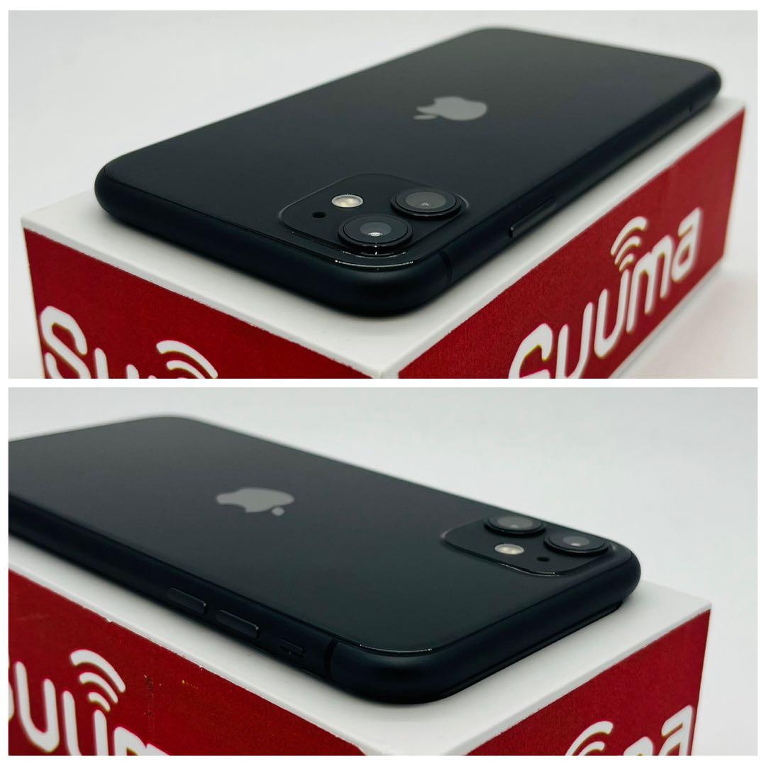 S 100% iPhone 11 64 GB SIMフリー ブラック 本体