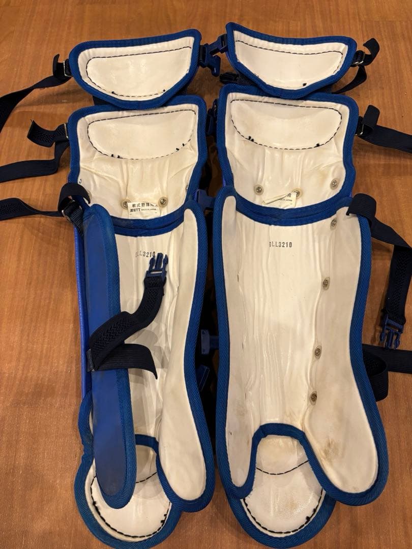 キャッチャー防具セット 青