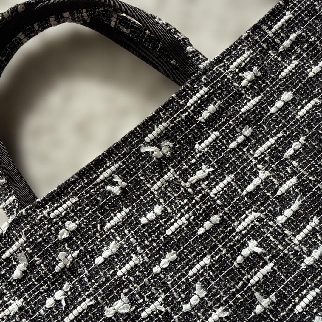 B I B I soeurs ビビスール　tweed White ribbon