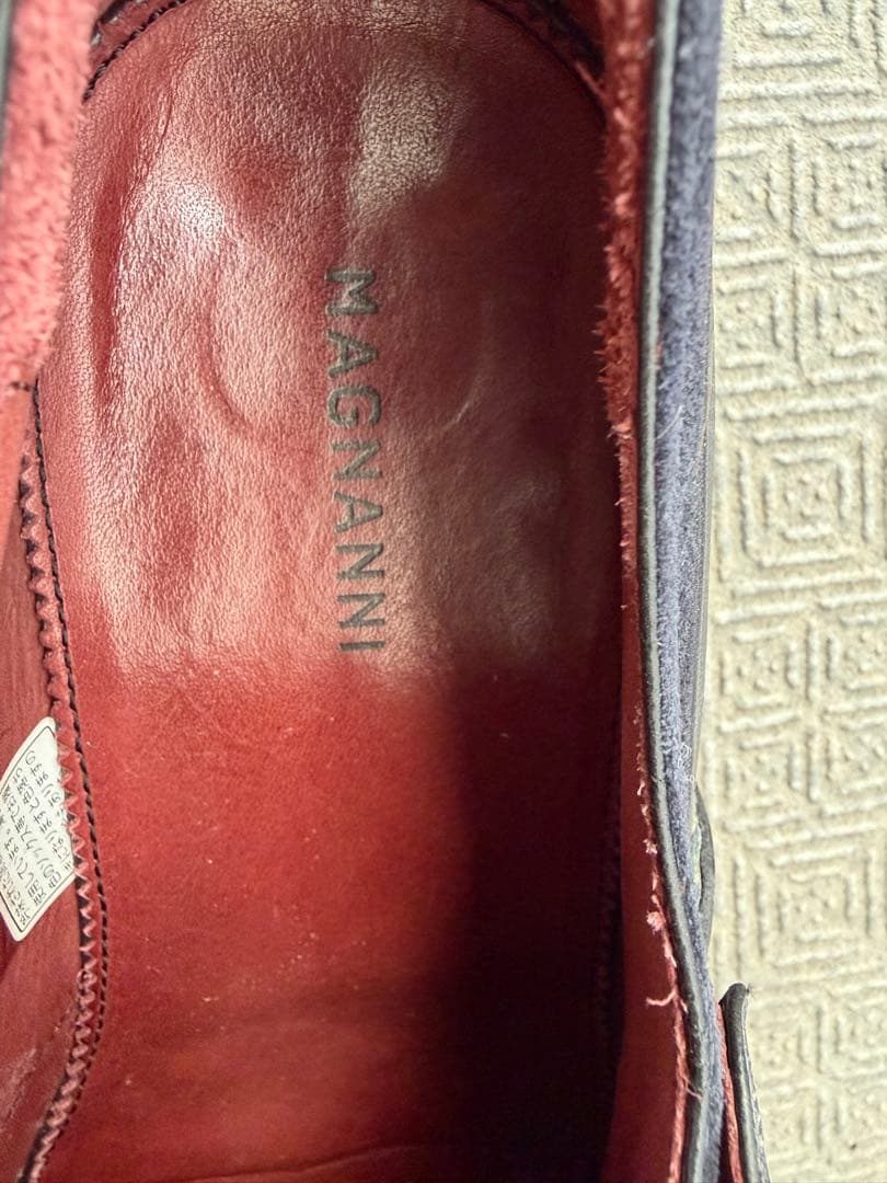 マグナーニ MAGNANNI レザー　ビジネスシューズ