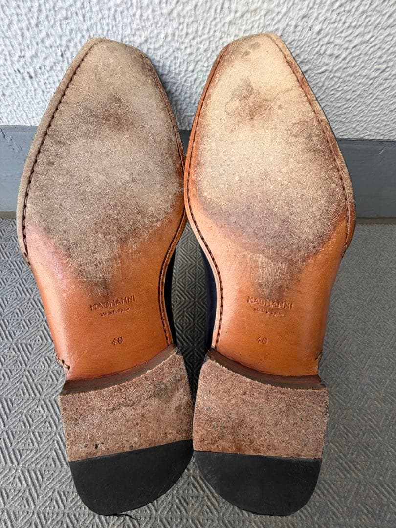 マグナーニ MAGNANNI レザー　ビジネスシューズ