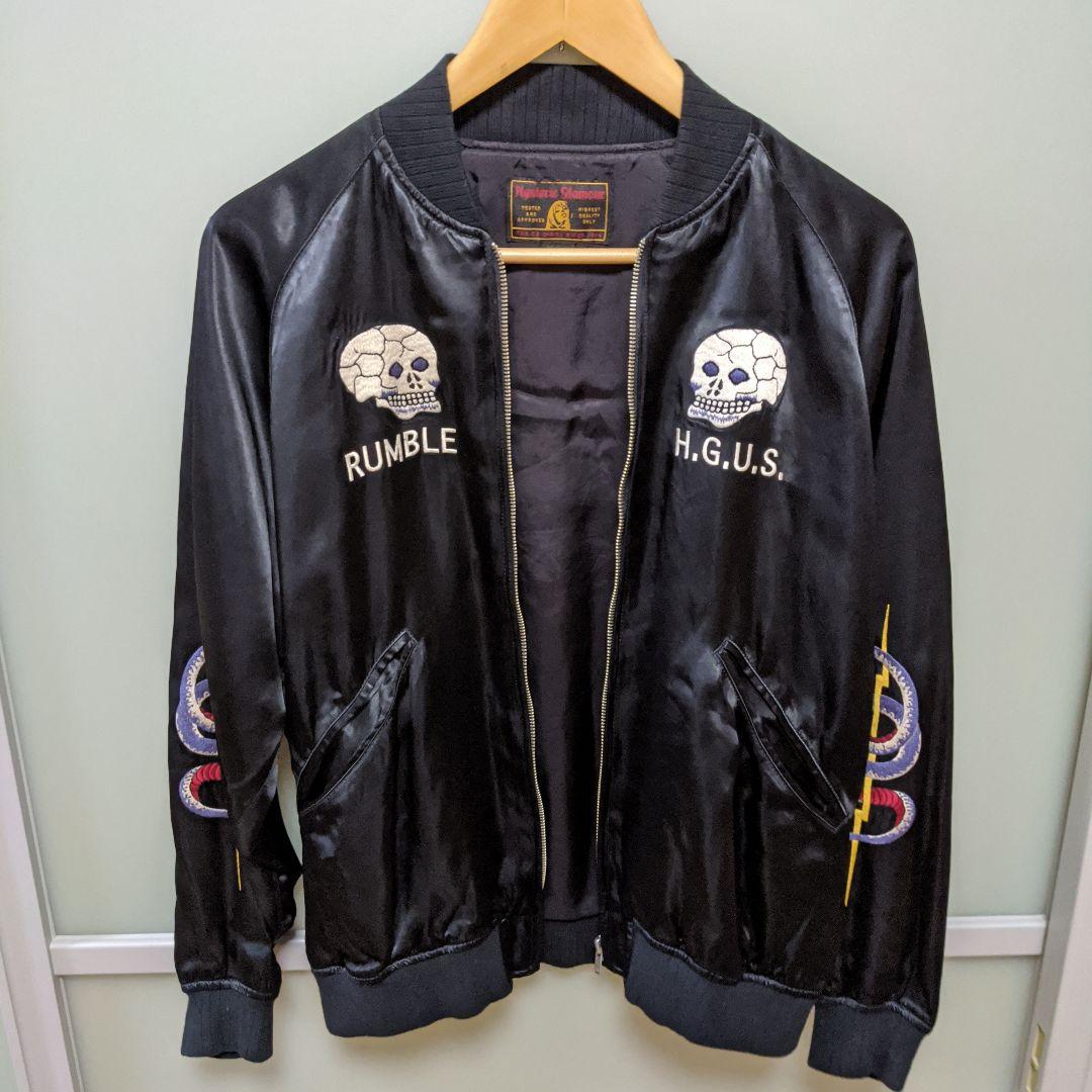 ケンケンHysteric Glamour スカルスカジャン ブラック M