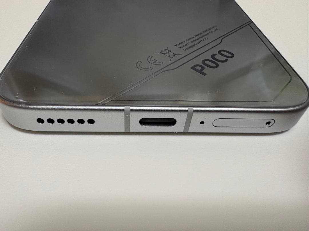 POCO F7 本体 シルバー