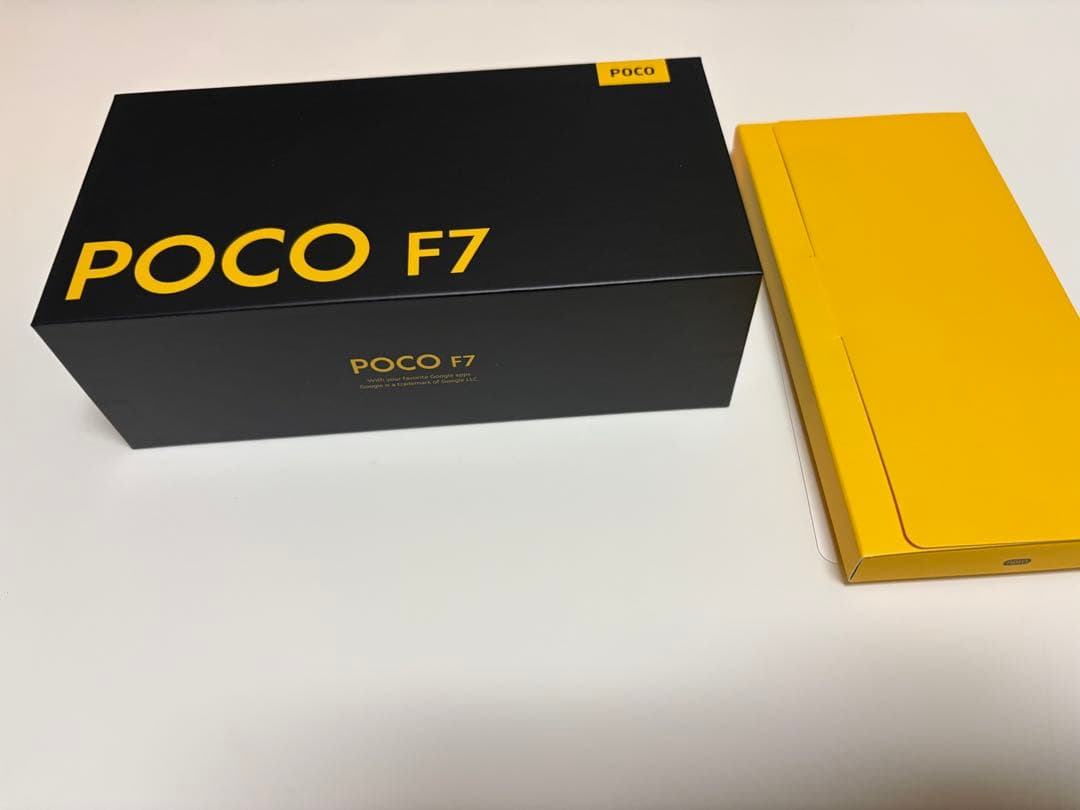 POCO F7 本体 シルバー