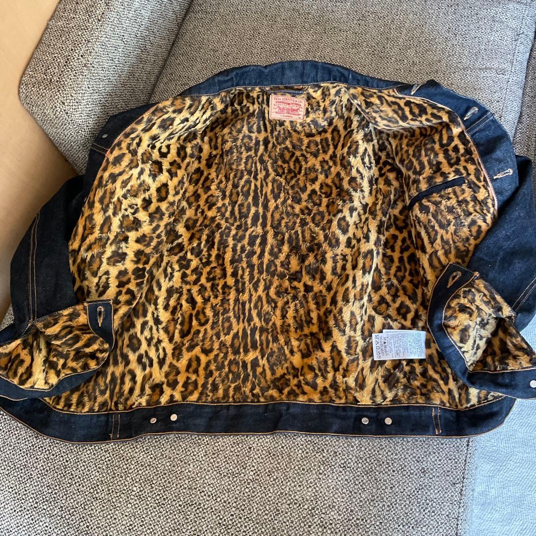 Y様　supreme × リーバイス　デニムジャケット　M　レオパード　米国製