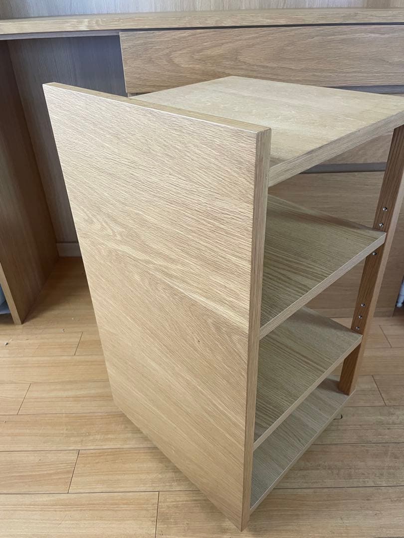 MUJI 無印良品　食器棚　カップボード オーク材　120cm