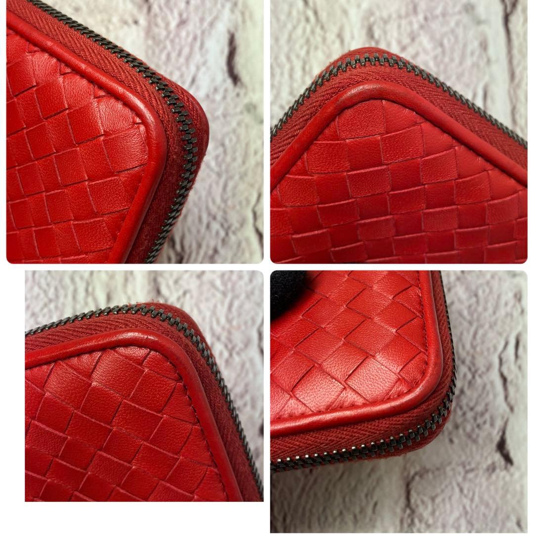 ボッテガヴェネタ イントレチャート ラウンドジップ ケース カードケース