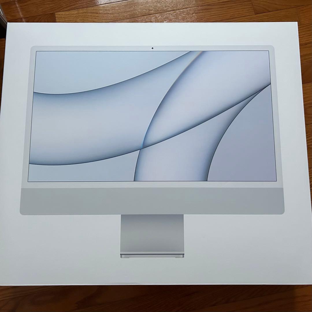 Apple iMac 2021 24インチ シルバー メモリ16GB•512GB