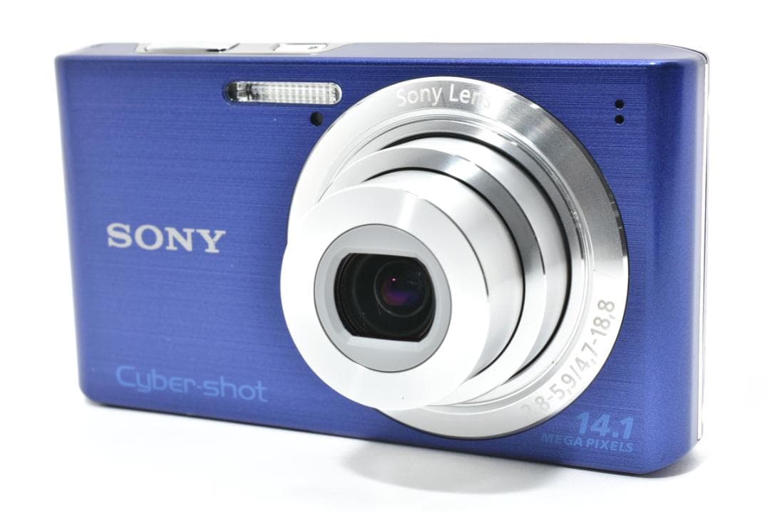 《 美品 》 ソニー　SONY Cyber-Shot DSC-W610 ブルー