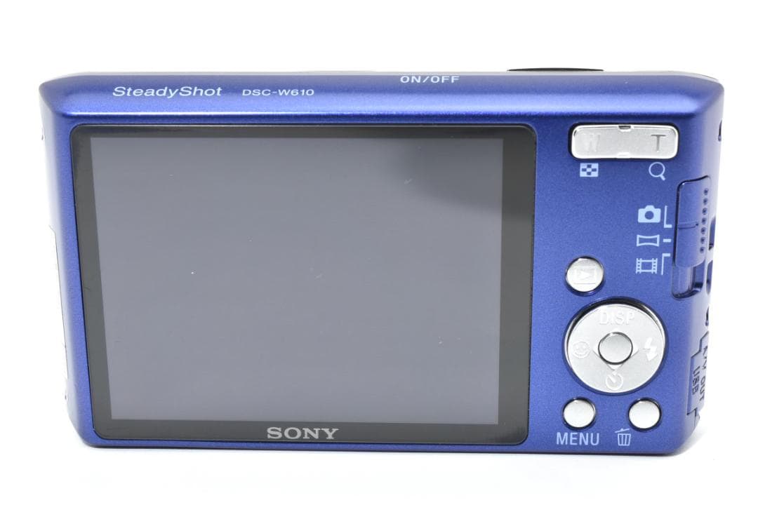 《 美品 》 ソニー　SONY Cyber-Shot DSC-W610 ブルー