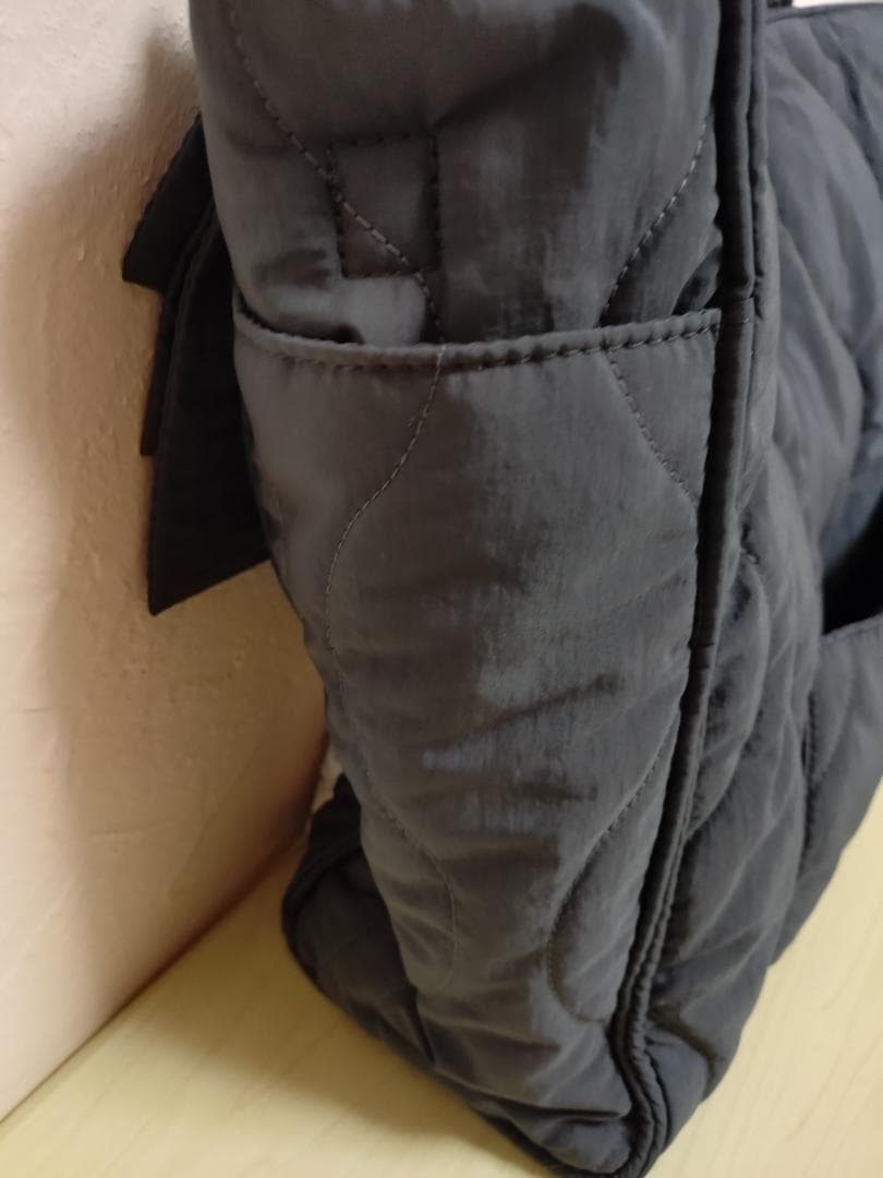 ニコアンド　2WAYキルトトートバッグ　てぃらさんコラボ