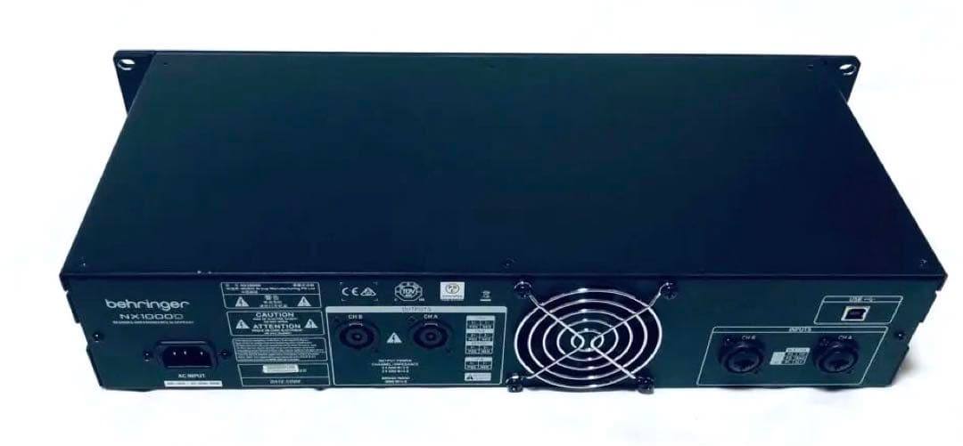 Berlinger nx1000d パワーアンプ ベリンガー 動作良好