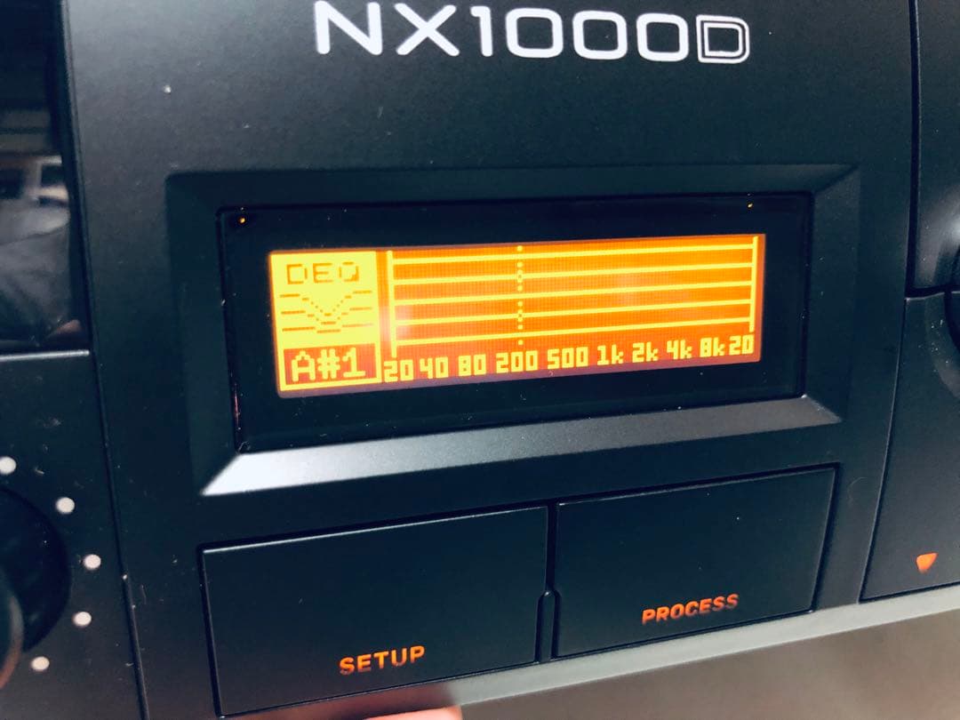 Berlinger nx1000d パワーアンプ ベリンガー 動作良好