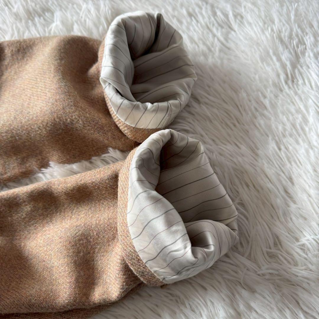 J.PRESS✨テーラードジャケット ミックスツイード ウール アルパカ混 S