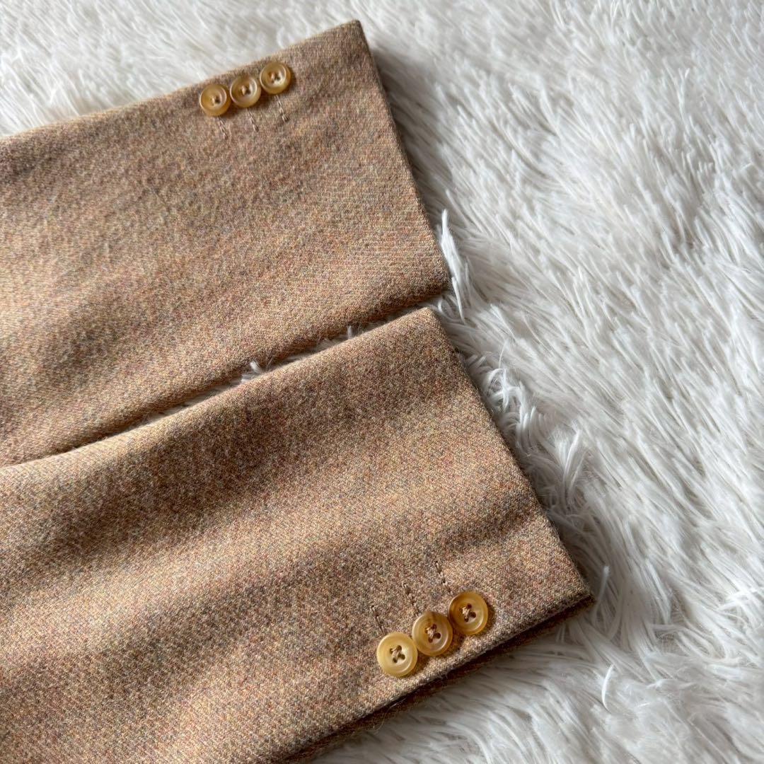 J.PRESS✨テーラードジャケット ミックスツイード ウール アルパカ混 S