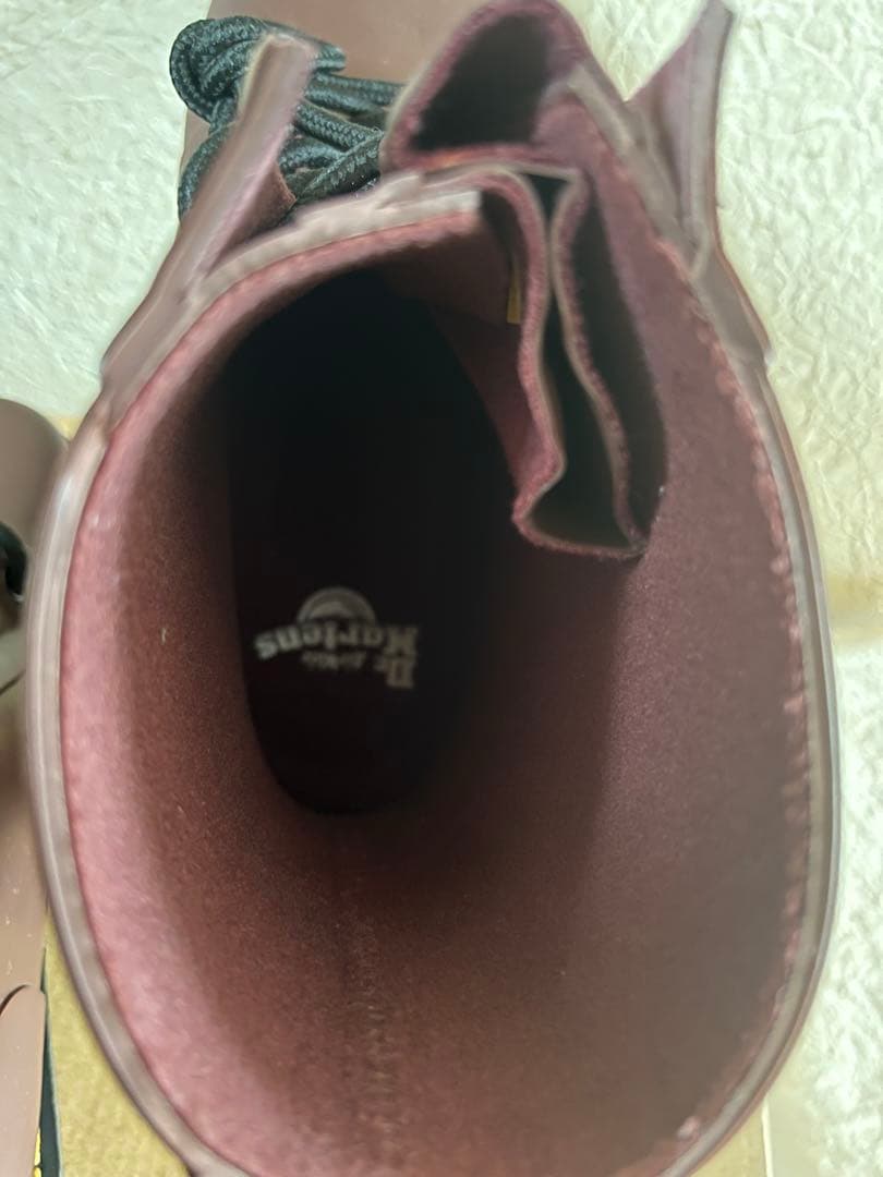 【新品未使用タグ付】廃盤ドクターマーチンレインブーツチェリーレッド　UK6