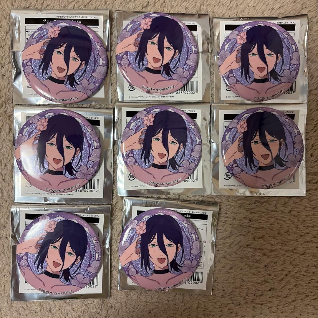 劇場版チェンソーマン レゼ プリンスホテル カフェ 缶バッジ8個