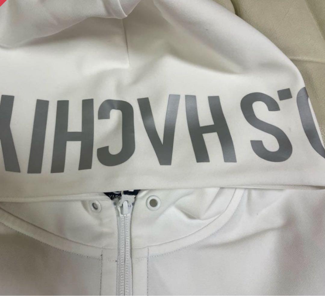 8yards 美品完売品　ホワイト　フード付きパーカー　8ヤーズ