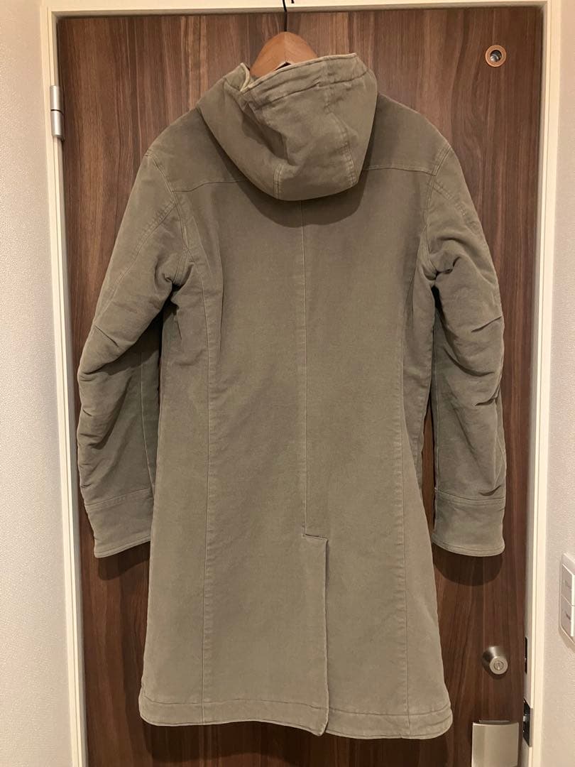 カーキ フード付き モッズコート