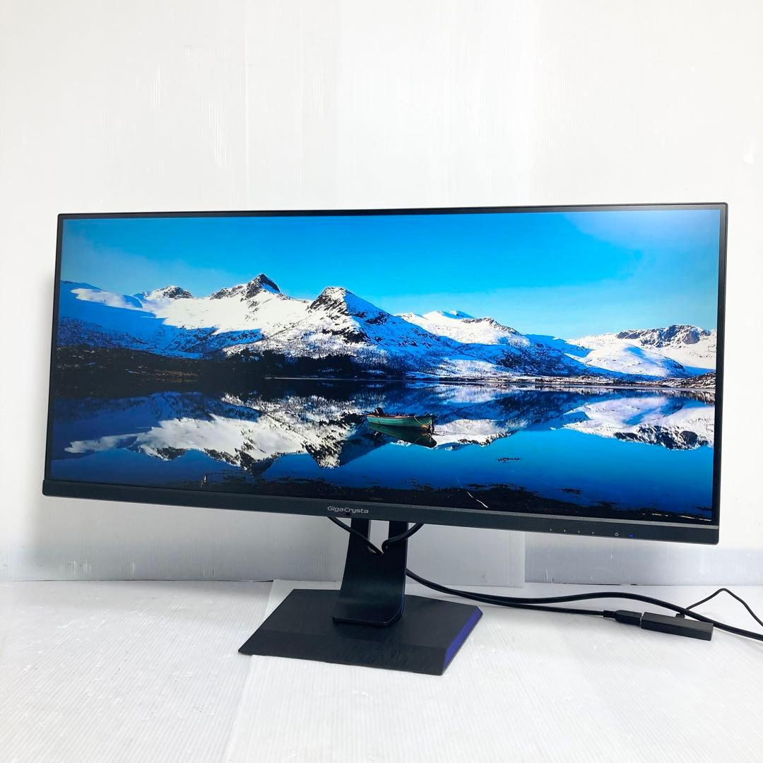 美品 アイオーデータ機器 ゲーミングモニター GigaCrysta 34型