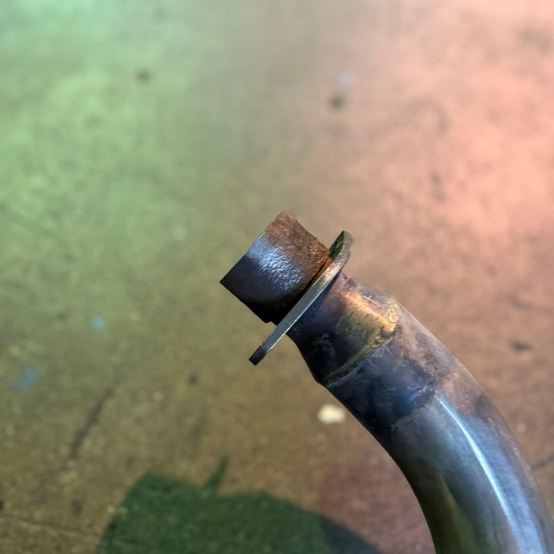 マグナ250 純正スラッシュカットマフラー 前後セット