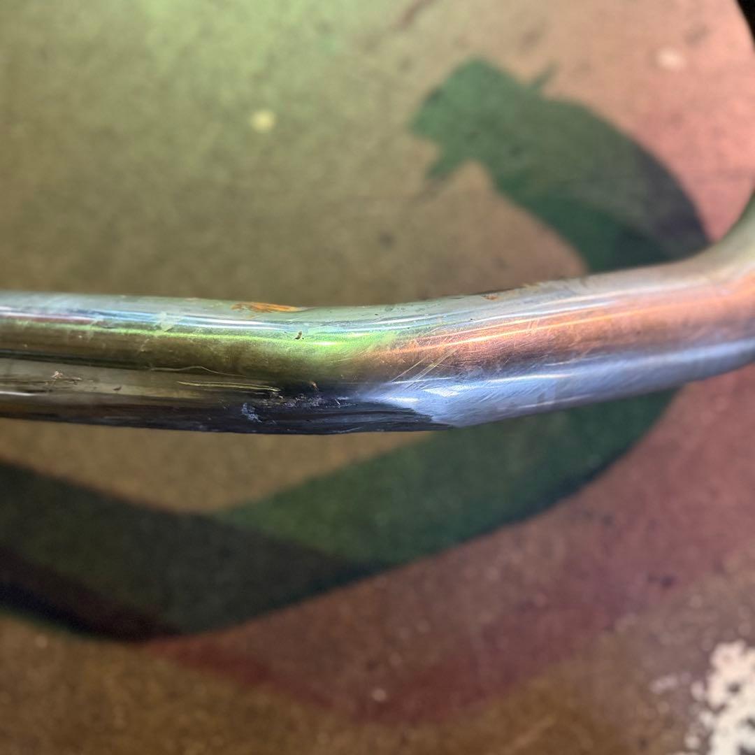 マグナ250 純正スラッシュカットマフラー 前後セット