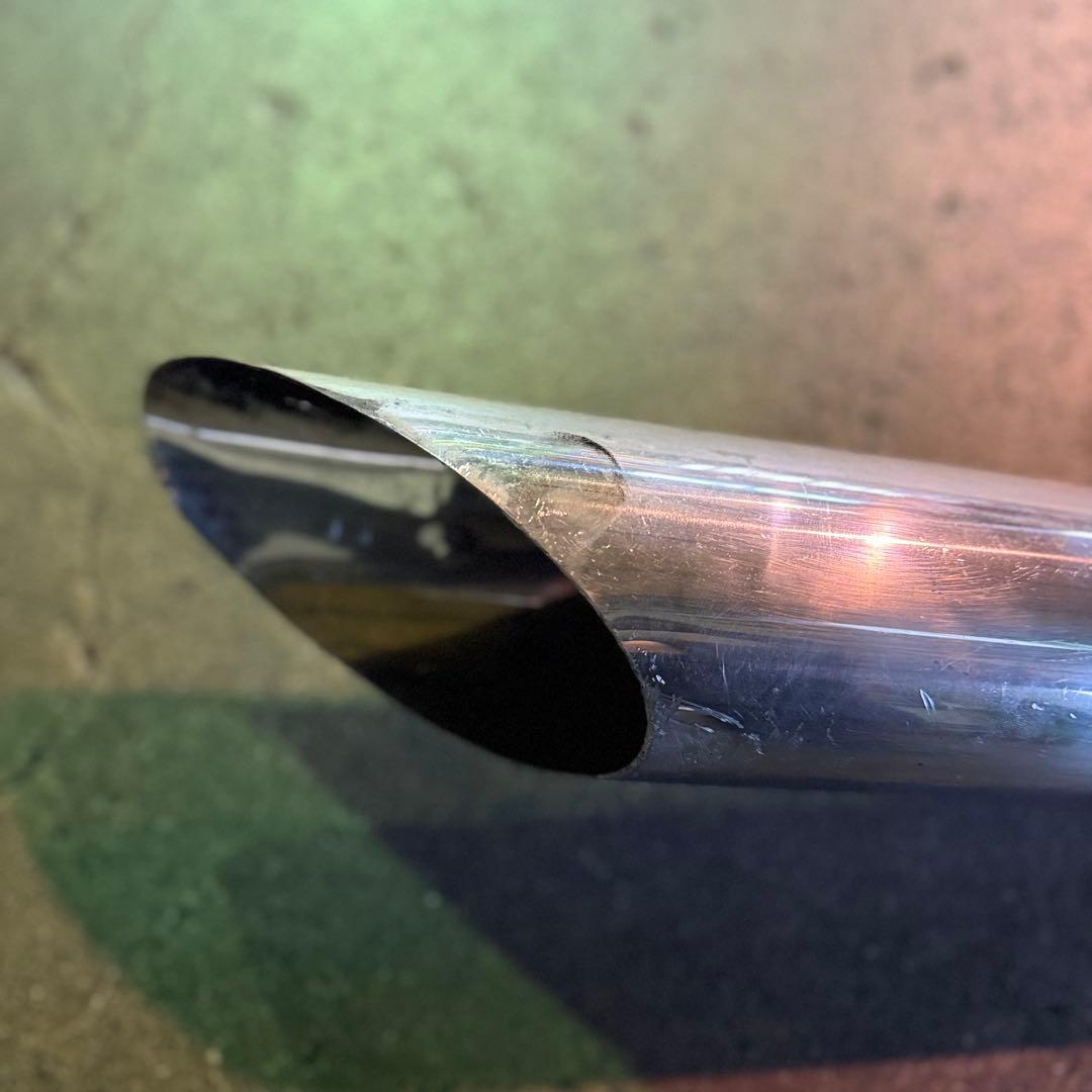 マグナ250 純正スラッシュカットマフラー 前後セット