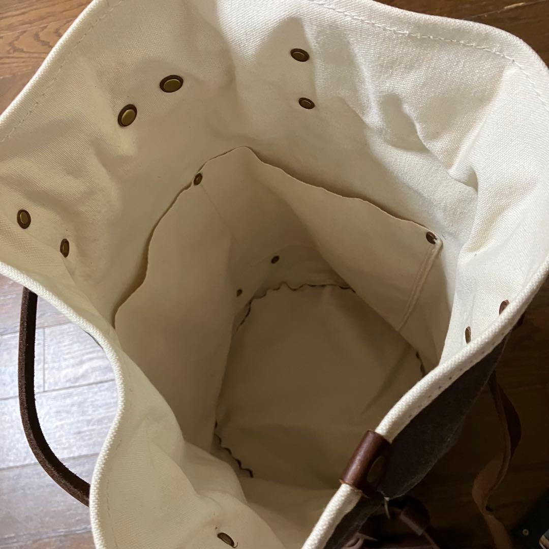 スティーブンソンオーバーオール　巾着バッグ