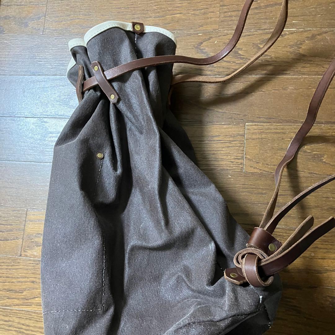 スティーブンソンオーバーオール　巾着バッグ