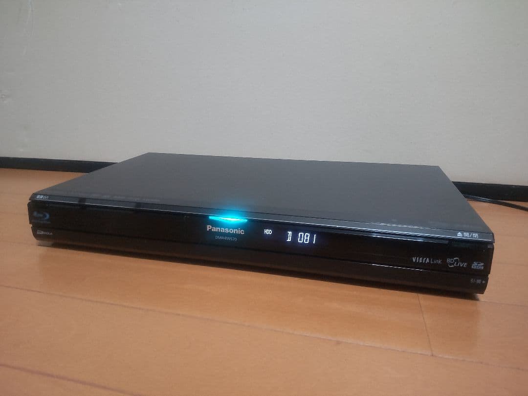 パナソニック　DIGA DMR―BW570 320GB→1TB プチメンテ済み