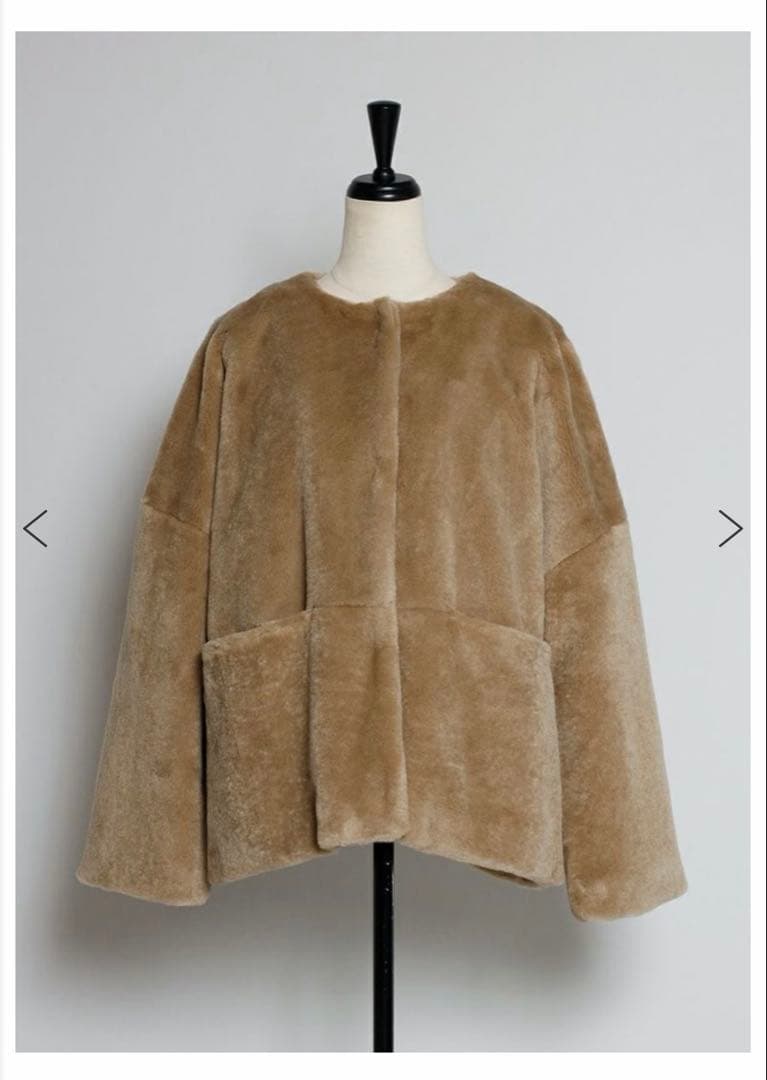 ECO FUR JACKET bow.a ボウエー　ボアコート