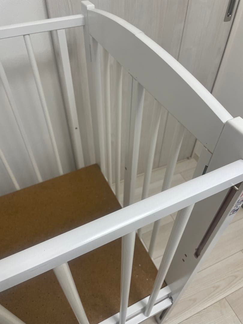 あるちゃん⭐︎石崎家具　日本製ベビーベッド「ミニ ワンタッチハイベッド プ