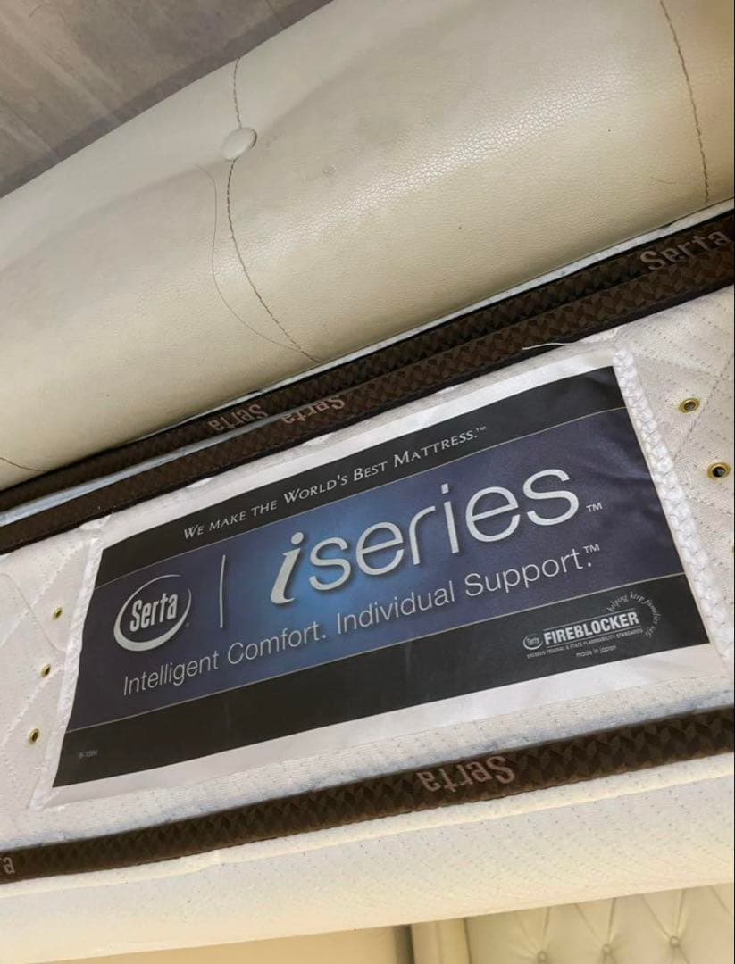 Serta iSeries スプリングマットレス ダブル