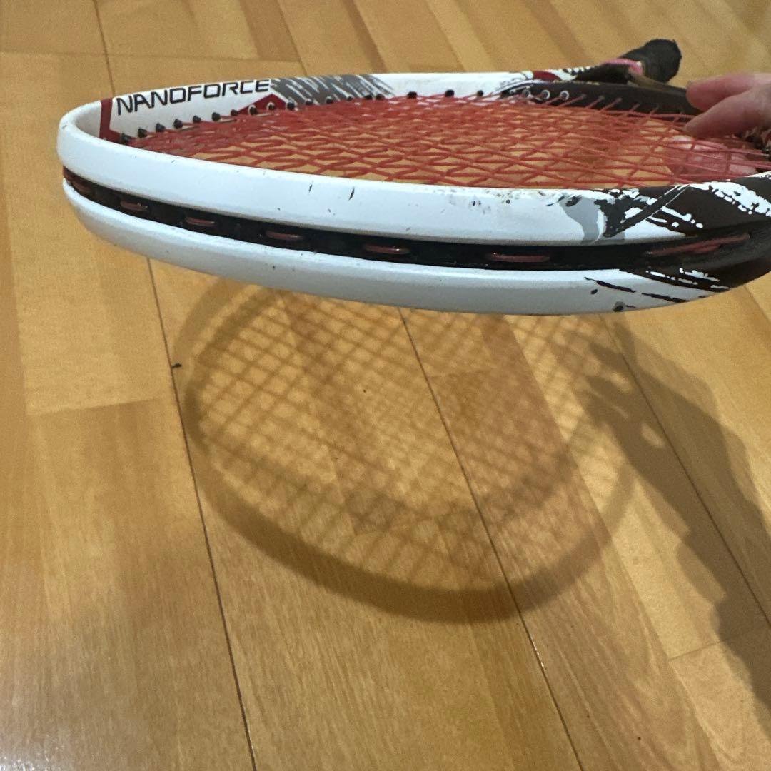【コメントで値段交渉】YONEX 軟式テニスラケット ナノフォース8V REV